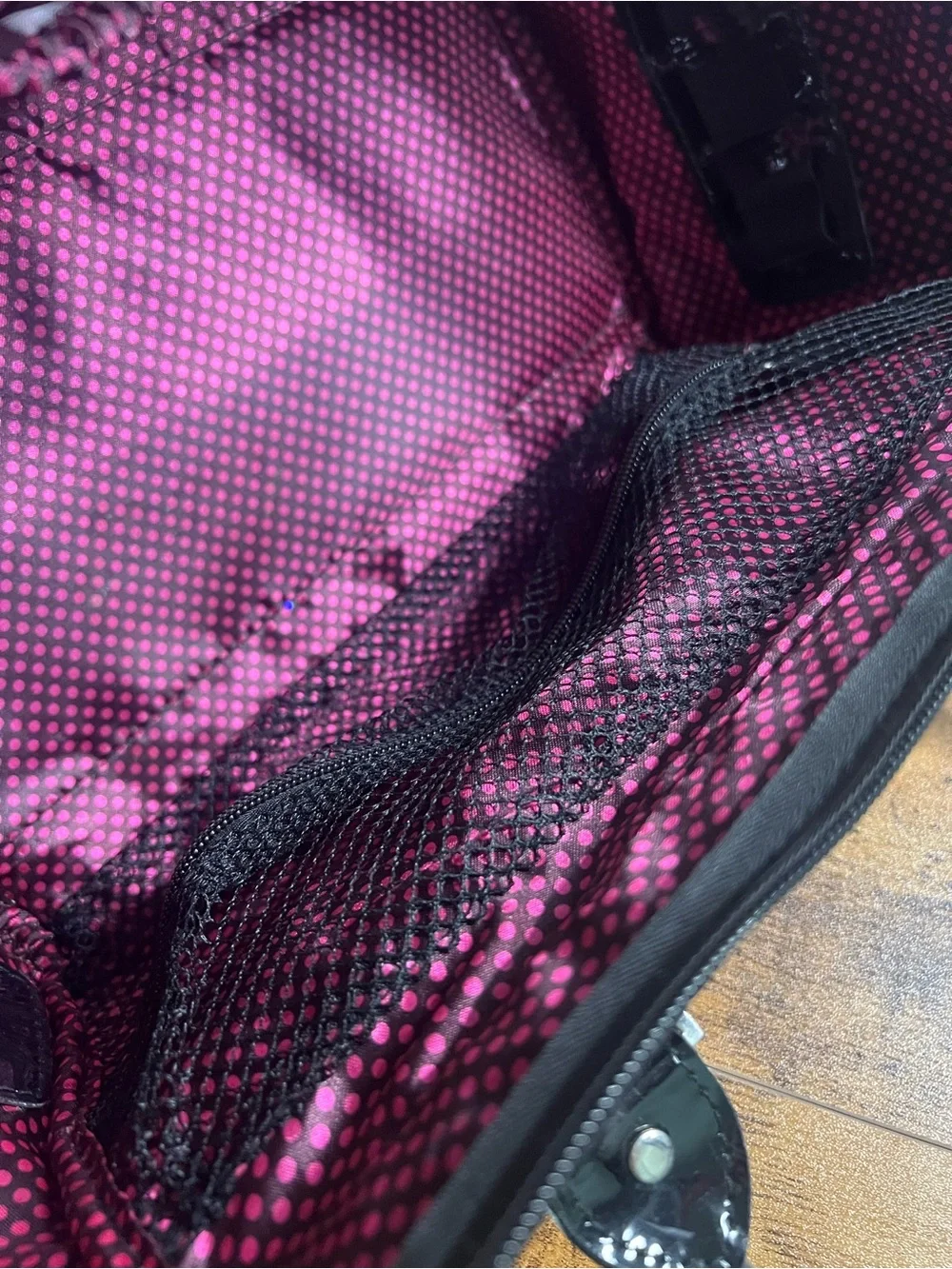 Caboodles black quilted